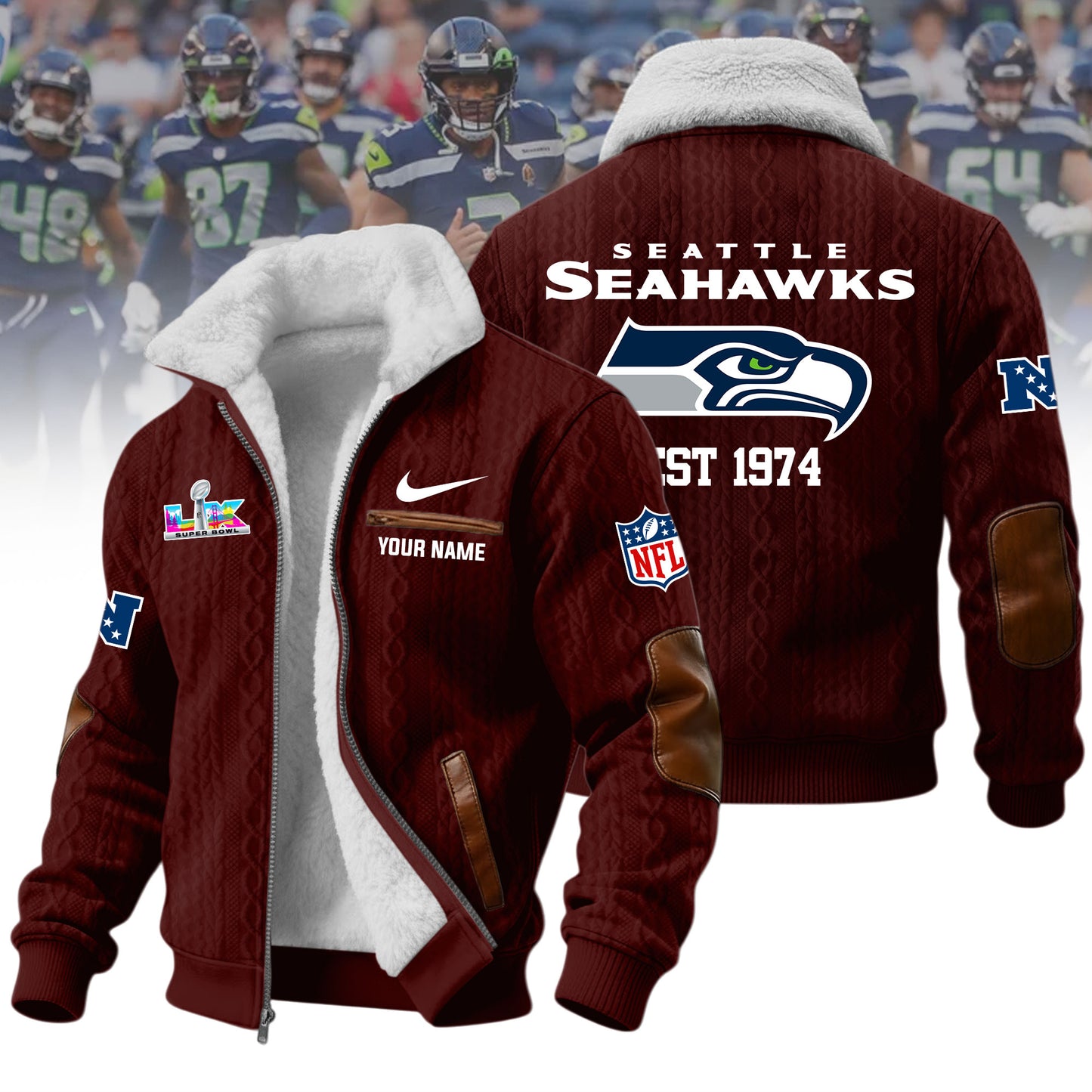 FTJLPC02SEA H963  Winter Fleece Jacket