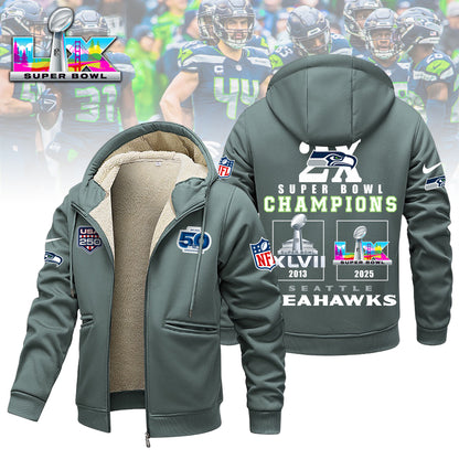 1A8LPC3SEA F107 Winter Fleece Jacket