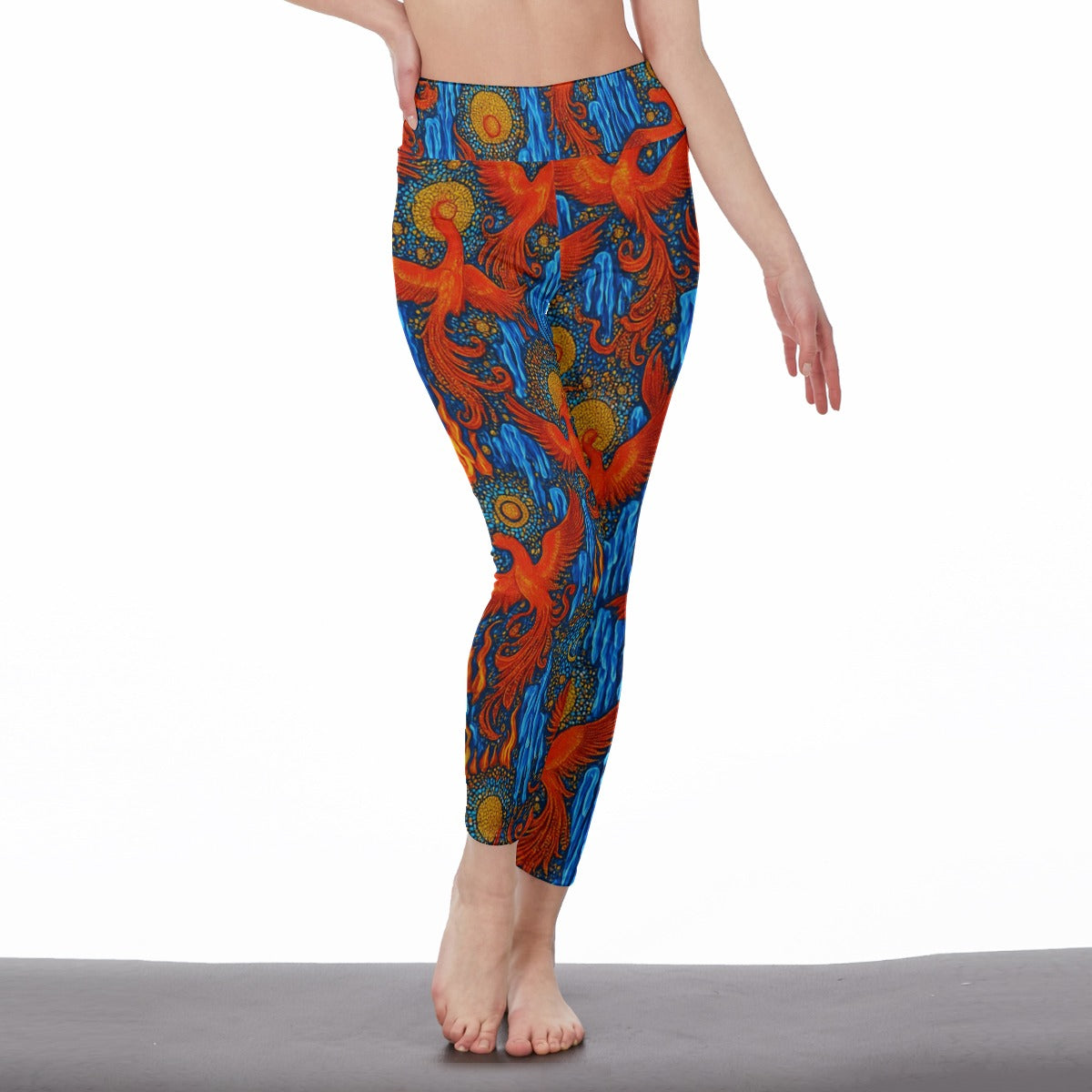 Phoenix Rising Power Grace Focus Light Yoga High Waist Leggings | 5To9Style
