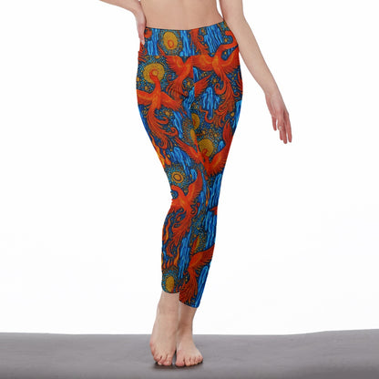 Phoenix Rising Power Grace Focus Light Yoga High Waist Leggings | 5To9Style
