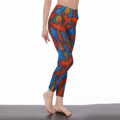 Phoenix Rising Power Grace Focus Light Yoga High Waist Leggings | 5To9Style