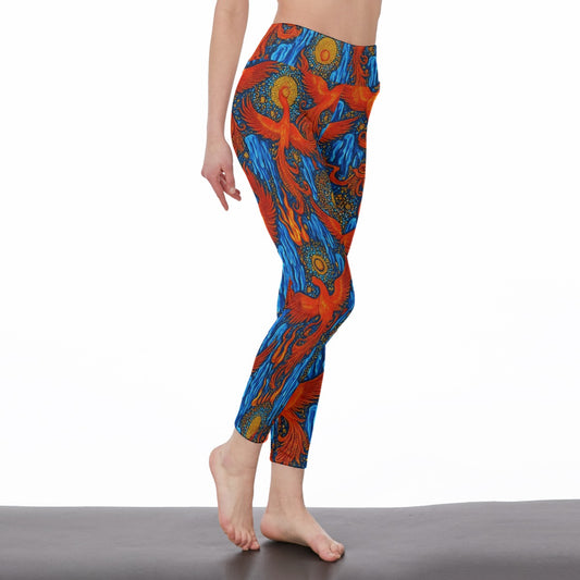 Phoenix Rising Power Grace Focus Light Yoga High Waist Leggings | 5To9Style
