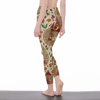 Third Eye Yoga Sacred Vision Flow Yoga High Waist Leggings | 5To9Style