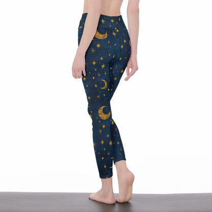 Star Serenity Strength Aura Yoga High Waist Leggings | 5To9Style