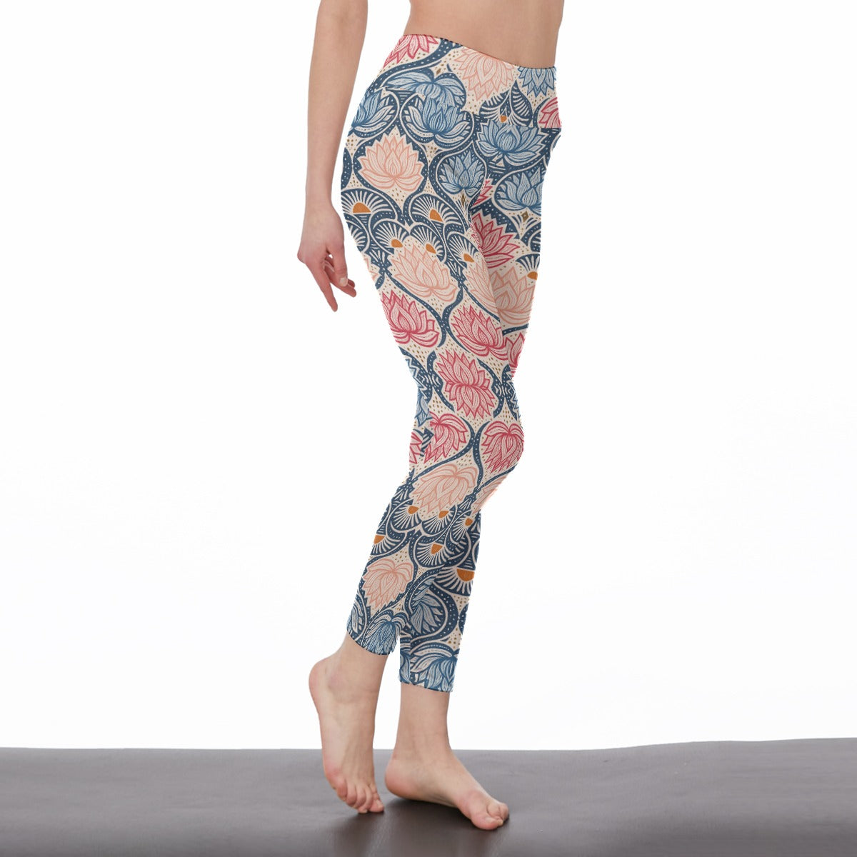 Sunset Serenity Strength Aura Yoga High Waist Leggings | 5To9Style