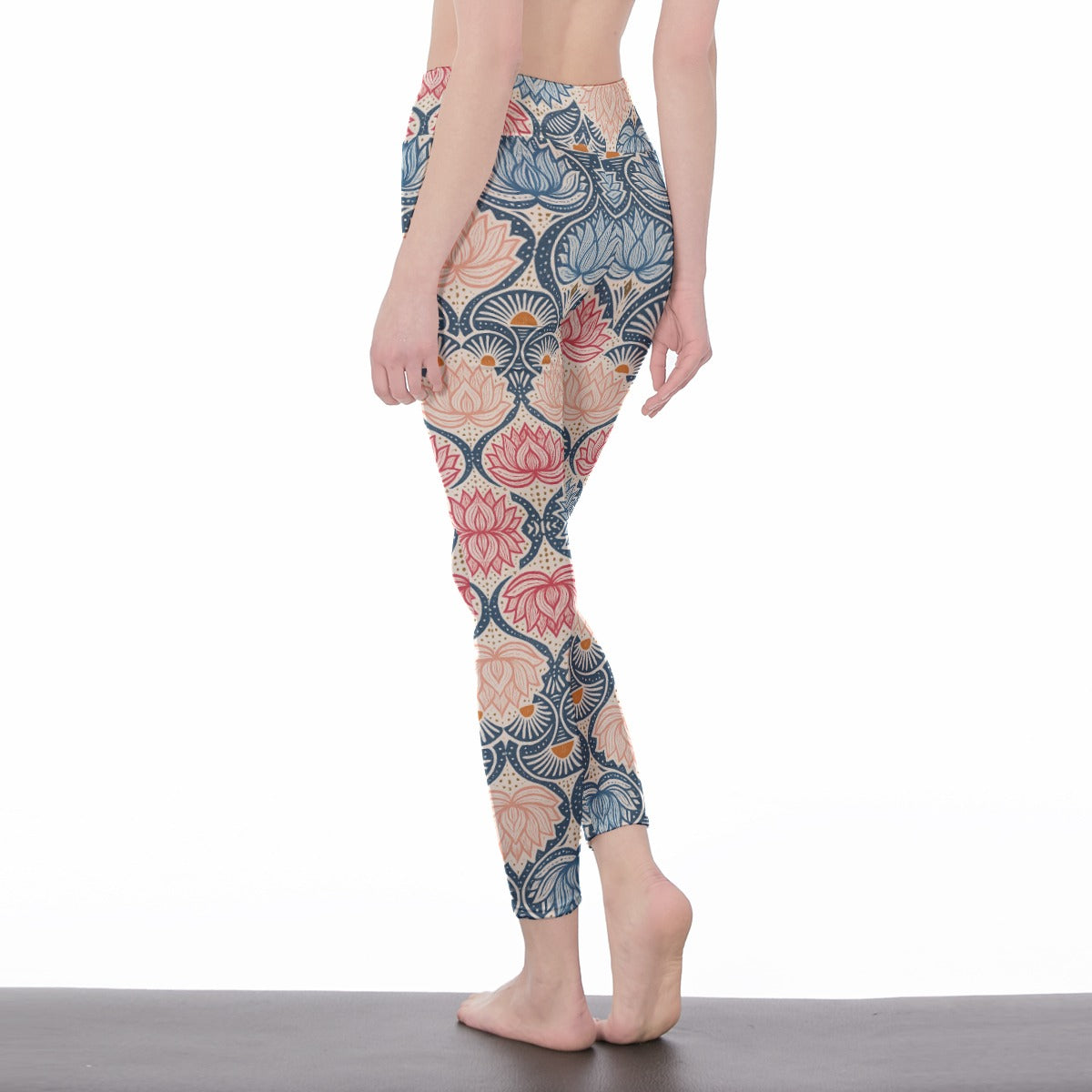 Sunset Serenity Strength Aura Yoga High Waist Leggings | 5To9Style