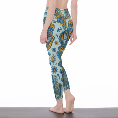 Hamsa Infinite Harmony Flow Yoga High Waist Leggings | 5To9Style