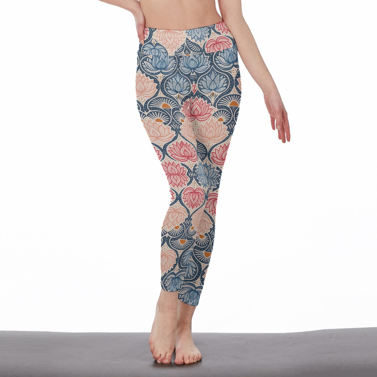 Sunset Serenity Strength Aura Yoga High Waist Leggings | 5To9Style