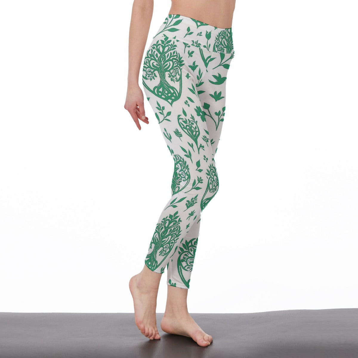 Tree of Life Sacred Harmony Flow Yoga High Waist Leggings | 5To9Style