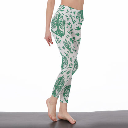 Tree of Life Sacred Harmony Flow Yoga High Waist Leggings | 5To9Style