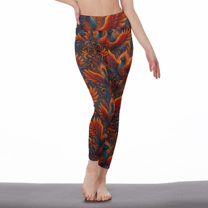 Phoenix Rising Balance Flow Soul Shine Yoga High Waist Leggings | 5To9Style