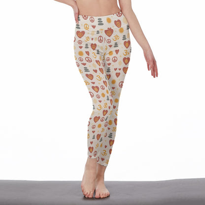 Sunset Mystic Balance Flow Yoga High Waist Leggings | 5To9Style