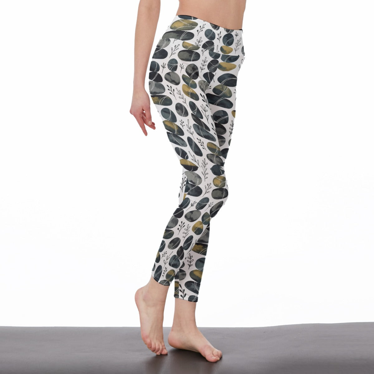 Zen Stones Mystic Energy Glow Yoga High Waist Leggings | 5To9Style