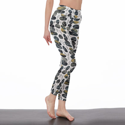 Zen Stones Mystic Energy Glow Yoga High Waist Leggings | 5To9Style