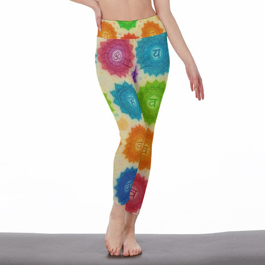 Chakras Spirit Harmony Yoga High Waist Leggings | 5To9Style