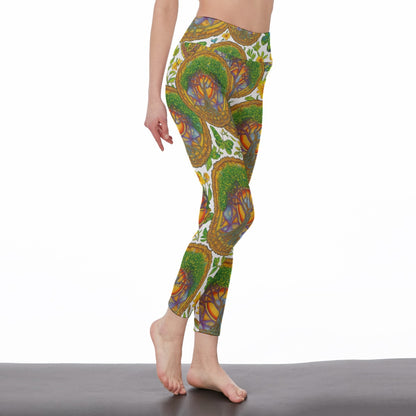 Tree of Life Mystic Balance Glow Yoga High Waist Leggings | 5To9Style