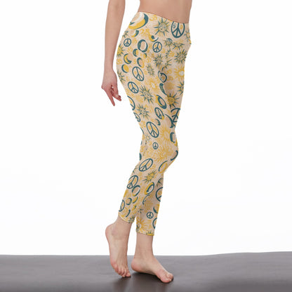 Sunset Infinite Spirit Vision Yoga High Waist Leggings | 5To9Style
