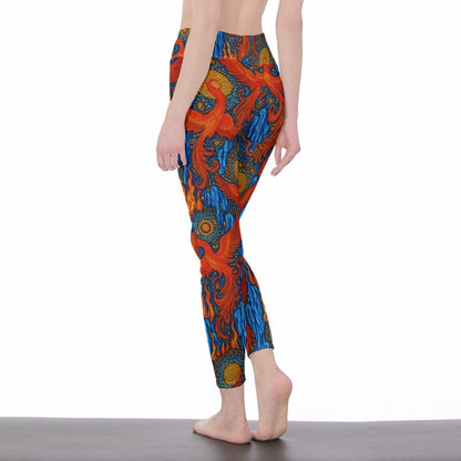 Phoenix Rising Power Grace Focus Light Yoga High Waist Leggings | 5To9Style