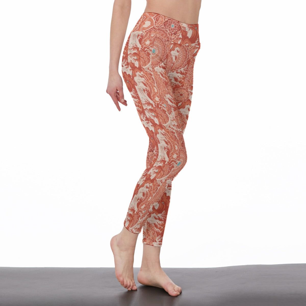 Ocean Waves & Wind Infinite Spirit Vision Yoga High Waist Leggings | 5To9Style