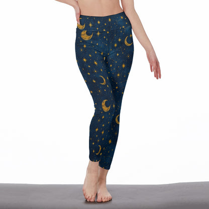 Star Serenity Strength Aura Yoga High Waist Leggings | 5To9Style