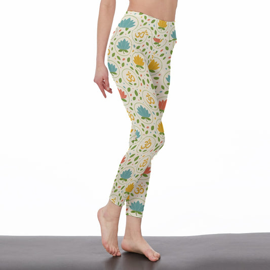 Lotus Mystic Balance Glow Yoga High Waist Leggings | 5To9Style