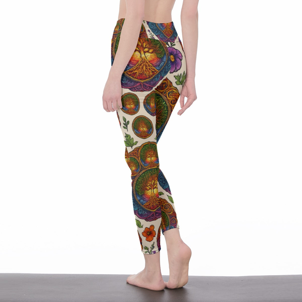Tree of Life Infinite Spirit Vision Yoga High Waist Leggings | 5To9Style