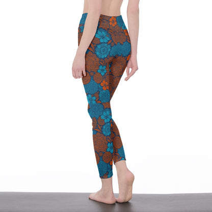 Nature & Harmony Mandala Pattern Infinite Spirit Vision Yoga High Waist Leggings | 5To9Style