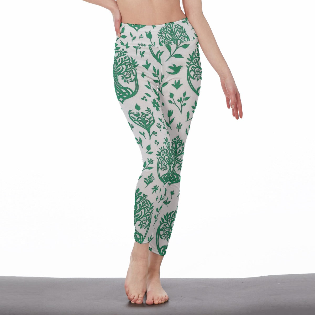 Tree of Life Sacred Harmony Flow Yoga High Waist Leggings | 5To9Style