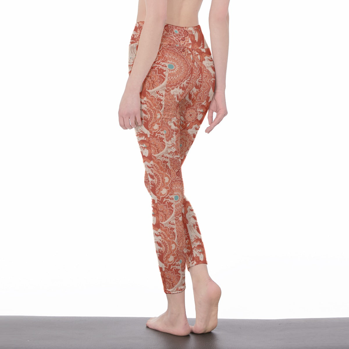 Ocean Waves & Wind Infinite Spirit Vision Yoga High Waist Leggings | 5To9Style
