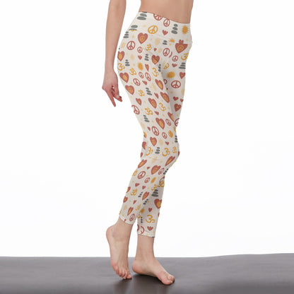 Sunset Mystic Balance Flow Yoga High Waist Leggings | 5To9Style