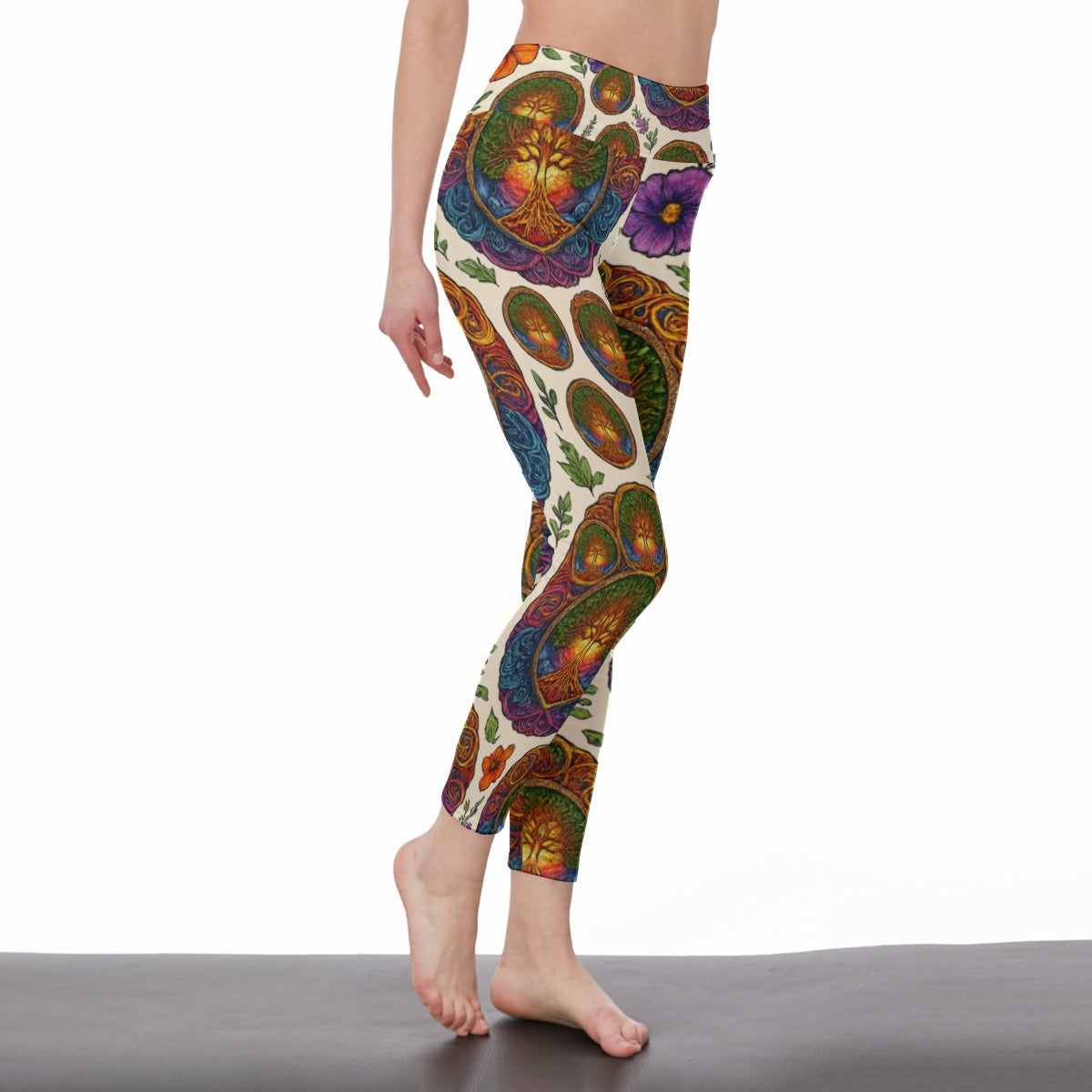 Tree of Life Infinite Spirit Vision Yoga High Waist Leggings | 5To9Style
