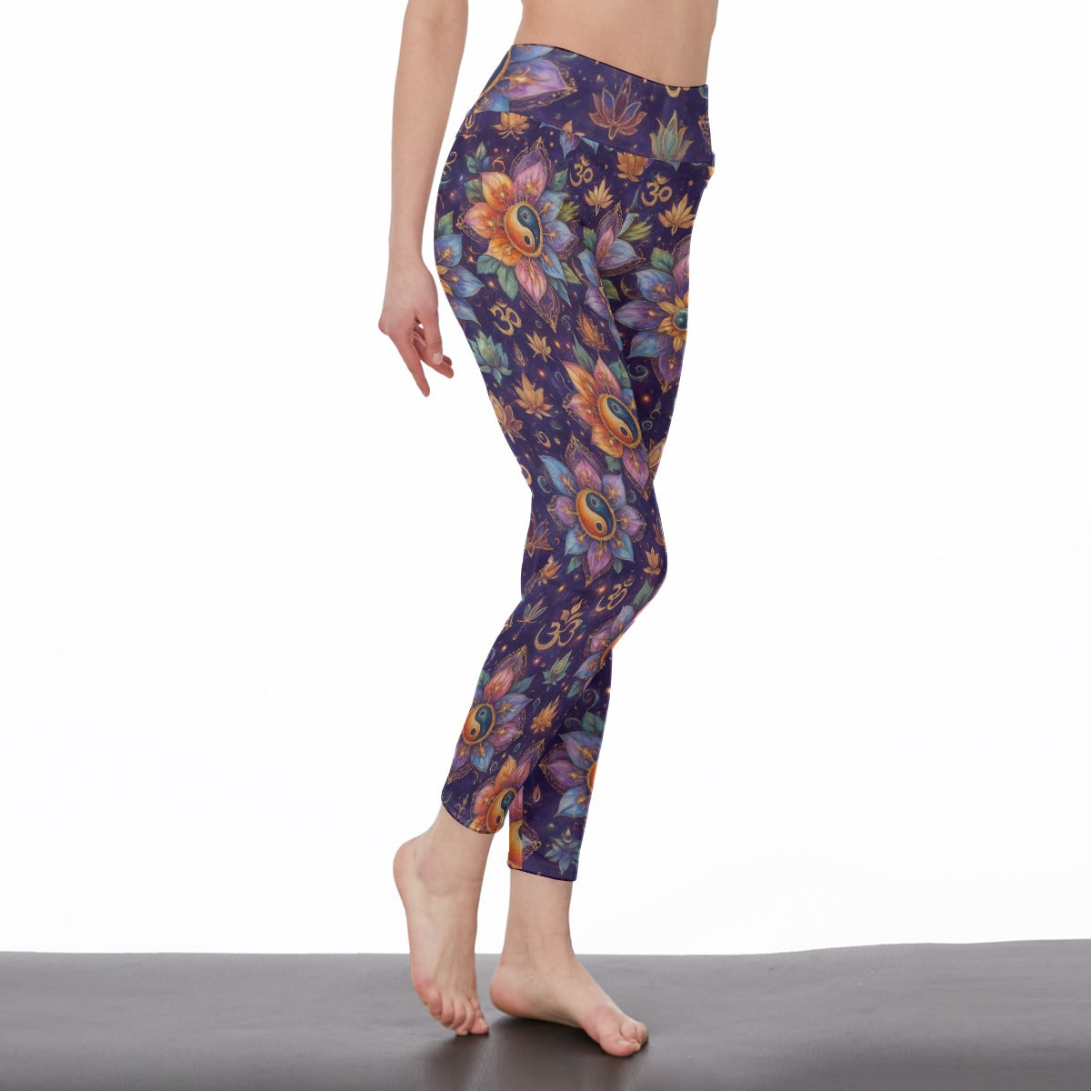 Yin Yang Variations Infinite Spirit Vision Yoga High Waist Leggings | 5To9Style