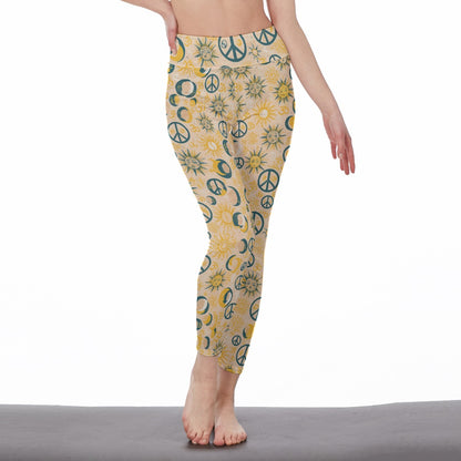 Sunset Infinite Spirit Vision Yoga High Waist Leggings | 5To9Style