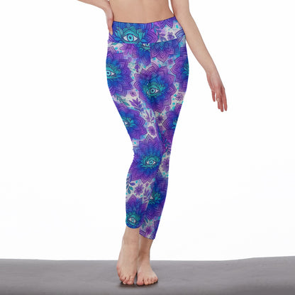 Third Eye Yoga Serenity Strength Light Yoga High Waist Leggings | 5To9Style