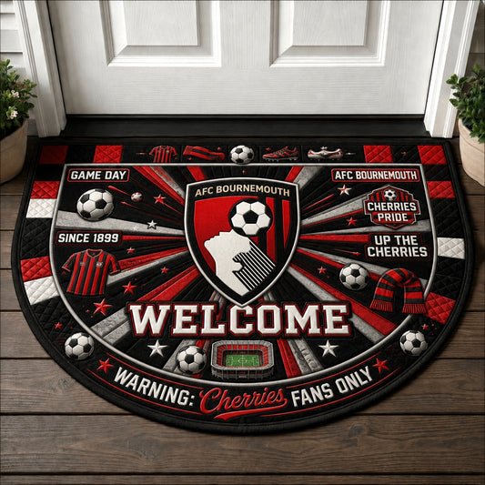 Football All Teams Custom Quilted Print Premium Welcome Mat – Personalized Baseball Doormat - 5to9style