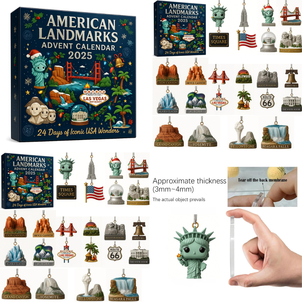 American Landmarks Advent Calendar 2025