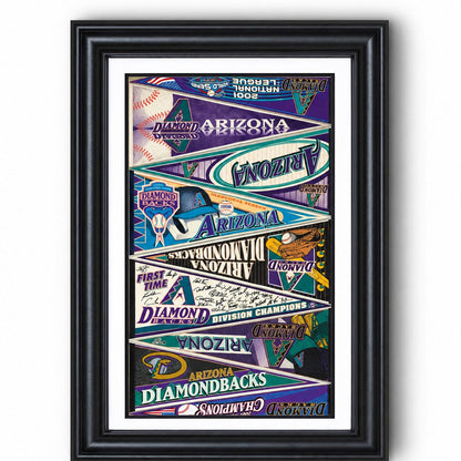 All Baseball Teams Vintage Anniversary For Baseball Fans Poster No Frame - Vertical Poster - 5to9vibe
