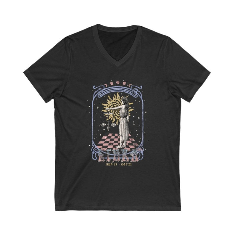 Zodiac Libra Astrology Graphic Classic Unisex T-Shirt | 5To9Style