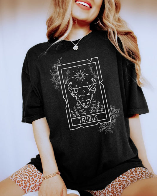 Zodiac Taurus Astrology Graphic Classic Unisex T-Shirt | 5To9Style