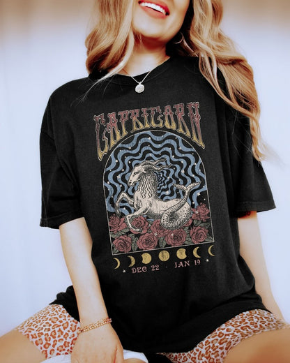 Zodiac Capricorn Astrology Graphic Classic Unisex T-Shirt | 5To9Style