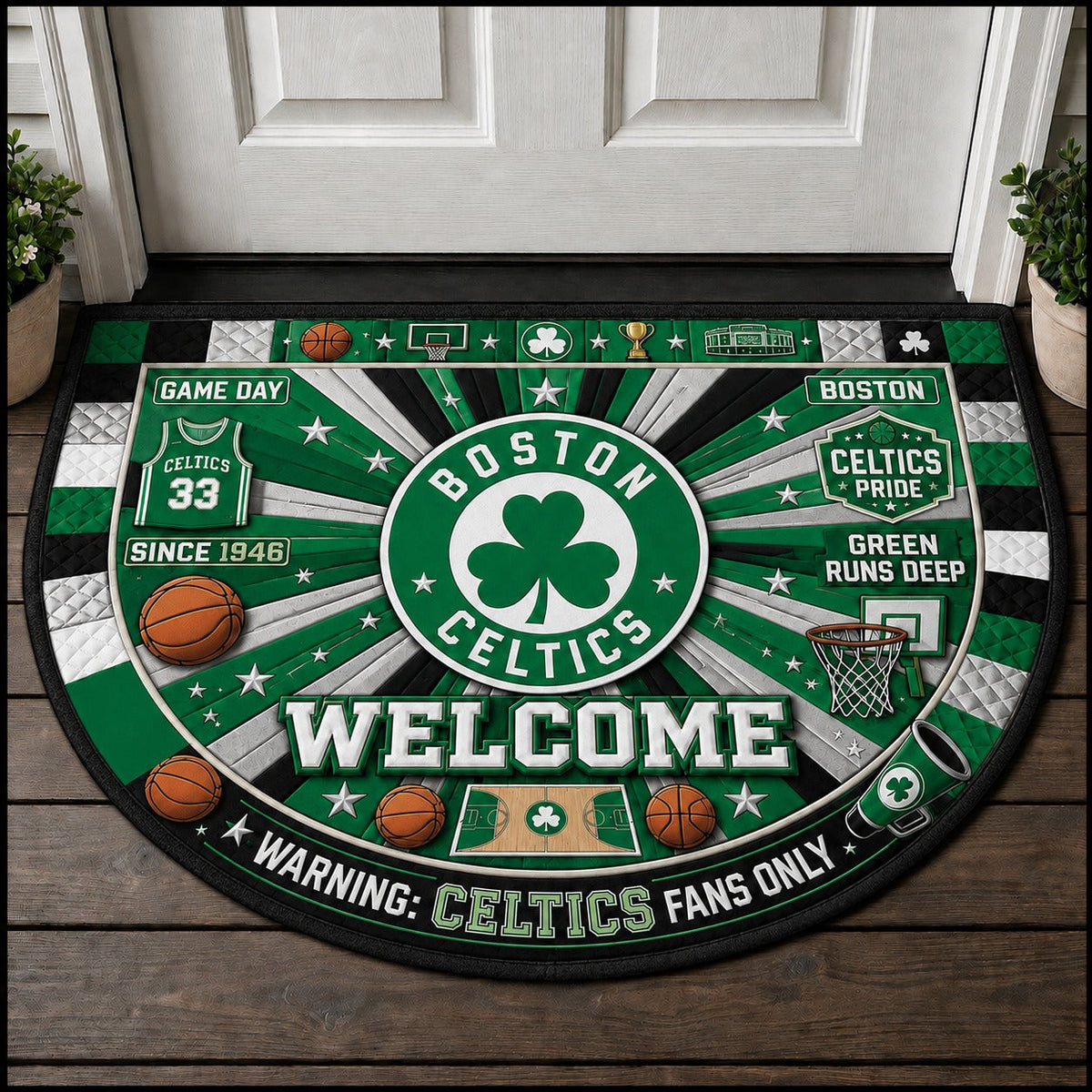 Basketball All Teams Custom Premium Welcome Mat – Personalized  Doormat