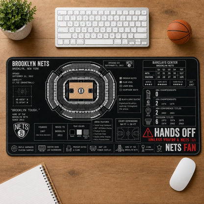 All Baseketball Stadiums Arena Blueprint Desk Mat Mouse Pad Plus Size Trending - 5to9style