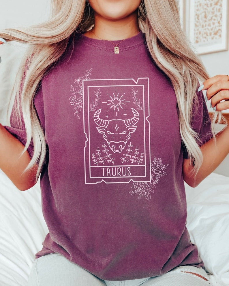 Zodiac Taurus Astrology Graphic Classic Unisex T-Shirt | 5To9Style