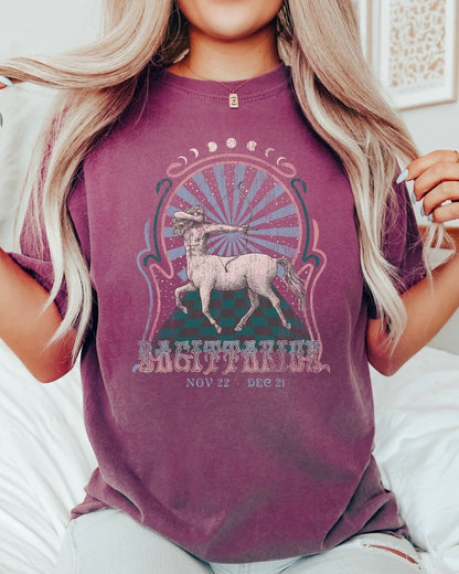 Zodiac Sagittarius Astrology Graphic Classic Unisex T-Shirt | 5To9Style