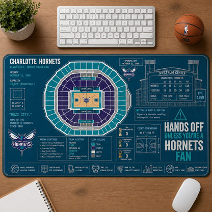 All Baseketball Stadiums Arena Blueprint Desk Mat Mouse Pad Plus Size Trending - 5to9style