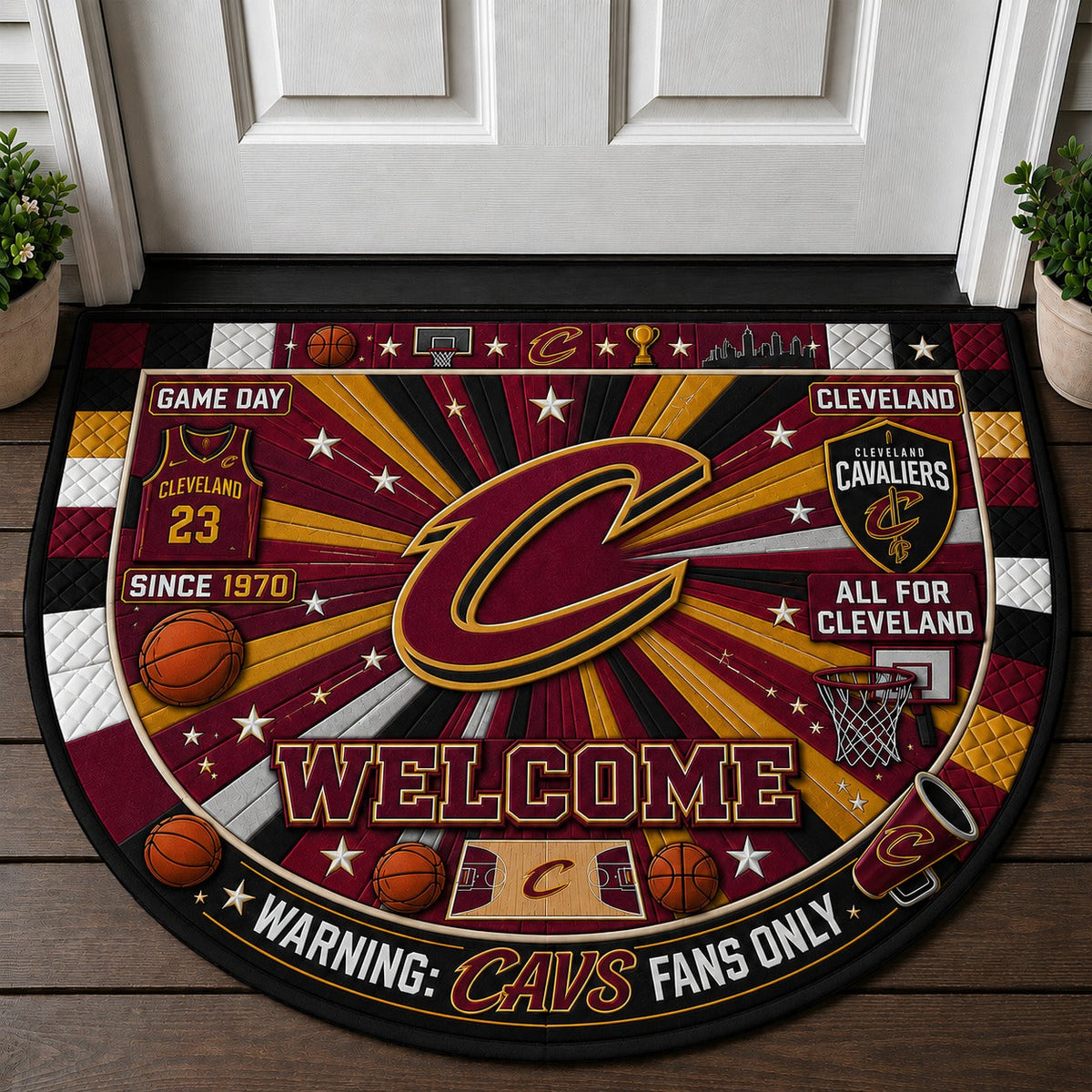 Basketball All Teams Custom Premium Welcome Mat – Personalized  Doormat