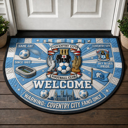 Premier League Football All Teams Custom Quilted Print Premium Welcome Mat – Personalized Baseball Doormat - 5to9style