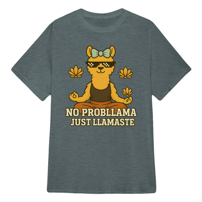 No Probllamaa Just Llamaste Chill Llama Yoga Classic Unisex T-Shirt | 5To9Style