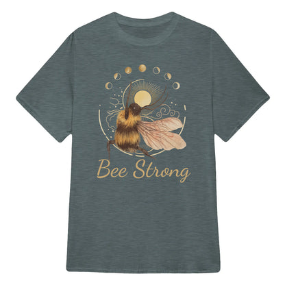 Bee Strong Moon Phase Chill Bee Yoga Classic Unisex T-Shirt | 5To9Style