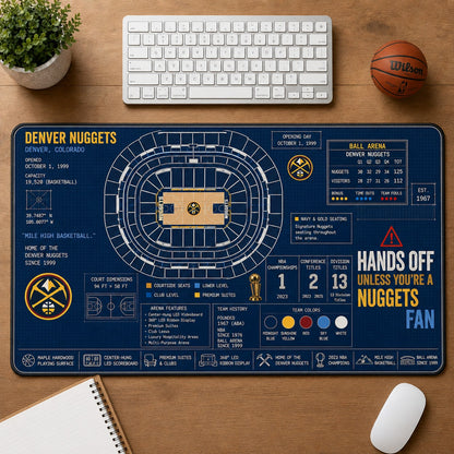 All Baseketball Stadiums Arena Blueprint Desk Mat Mouse Pad Plus Size Trending - 5to9style